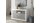 Sideboard URBINO Kommode in weiß Lack und Beton 138x86