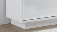 Sideboard ICE weiß Hochglanz Lack Kommode 138 cm