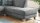 Ecksofa GOTLAND L Eckgarnitur Stoff grau inkl. Federkern 257x212 cm