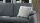 Sofa HAMPTON 2-Sitzer Stoff anthrazit mit Federkern 140 cm