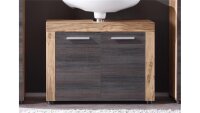 Unterschrank CANCUN Nussbaum Satin/ Braun Touchwood