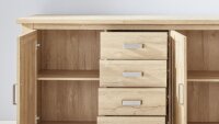 Sideboard 2 CANYON 2-türig Anrichte Schrank Kommode in Alteiche 219 cm