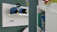 Babyzimmer Set PASI Kinderzimmer in weiß und grau