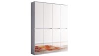 Garderobenschrank MIRROR Schuhschrank 8-trg Spiegelfront