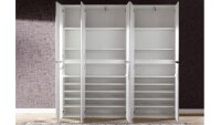 Garderobenschrank MIRROR Schuhschrank 10-trg Spiegelfront