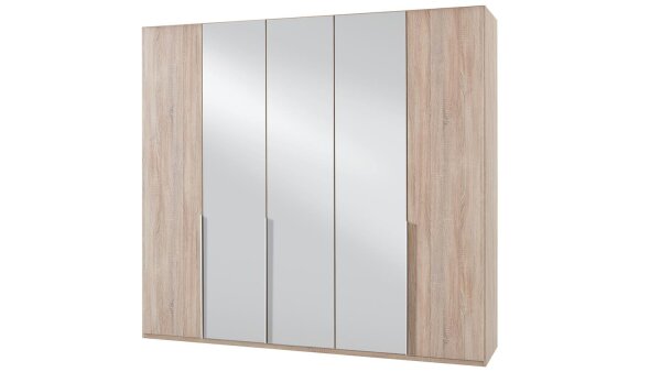 Kleiderschrank NEW YORK A in Eiche Sägerau 225 cm