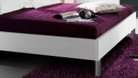 Futonbett EASY BEDS C Bett 180x200cm in weiß und...