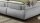 Boxspringbett EVOLUTION 3 Stoff silber inkl. Motor 180x200