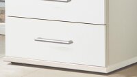 Kommode CLICK Schrank weiß Dekor 3 Schubkästen 46 cm