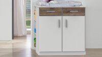 Babyzimmer JOKER 6 teilig weiß Flagstaff Eiche