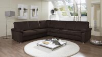 Ecksofa TRIEST Sofa Wohnlandschaft in Nougat braun 240x298