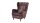 Sessel OMADO 2 Fernsehsessel Ohrensessel Stoff aubergine