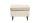 Hocker OMADO 2 Polsterhocker Sitzhocker Stoff creme 63 cm