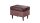 Hocker OMADO 2 Polsterhocker Sitzhocker Stoff aubergine 63 cm