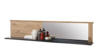 Wandpaneel Wandboard MOREL Artisan Eiche mit Spiegel