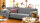 ROLF BENZ Sofa Freistil 180 Couch Stoff grau 220 cm Fuß schwarz