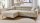 Ecksofa SIMPLE Cord beige elektrische Sitztiefenverstellung