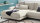 Ecksofa Uptown Cord snow Wellenunterfederung