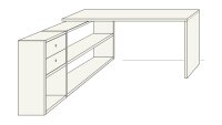 Schreibtisch TORO 1 System