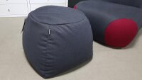 Hocker Pouf ROLF BENZ freistil 171 Sitzkissen Stoff...