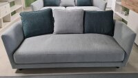 Sofabank TONDO silbergrau Couch 2-Sitzer Rolf Benz 540