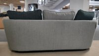 Sofabank TONDO silbergrau Couch 2-Sitzer Rolf Benz 540