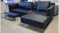 Ecksofa SENTO 433 Rolf Benz Recamiere rechts Echtleder...