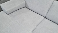 ROLF BENZ Ecksofa Freistil 180 links Stoff grau 260 cm