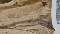 Esstisch NATURE Rustic Oak massiv Baumkante 240x100