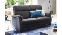 Sofa 2,5-Sitzer FABIO Couch Stoff anthrazit Federkern 178 cm