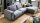 Ecksofa HIGH LOFT Eckgarnitur L-Sofa in Stoff stone grau