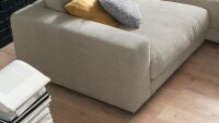 Ecksofa HIGH LOFT Eckgarnitur L-Sofa Stoff natur 250x190