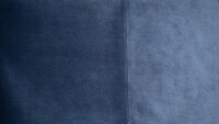 Ecksofa SIXTY in Velour Stoff Velvet navy blau 250x175 cm