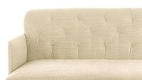 Sitzbank Sixty Breitcord beige Polster Federkernsitz 246 cm