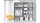 Schwebetürenschrank BERLIN Sonoma Eiche weiß 220cm