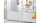 Schwebetürenschrank BERLIN weiß mit Spiegel 221 cm