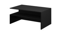 Couchtisch Tisch ATHENS Beistelltisch in schwarz matt 100x60