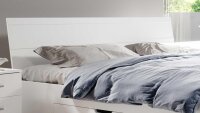 Bett BERLIN Doppelbett weiß 180x200 mit 2 Schubkästen