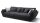 Gigasofa PEACE XXL Sofa Stoff schwarz Boxspring Federung 306 cm