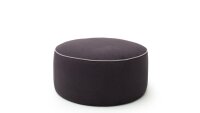 Hocker CIRCLE Big Rundhocker schwarz d=86 cm