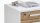 Winkelschreibtisch CALVIA mit Rollcontainer weiß Alteiche 240x200 cm