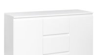 Sideboard BLANC 4 grifflose Kommode in Weiß 120 cm breit