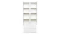 Mehrzweckschrank BLANC 7 griffloser Schrank in Weiß 2-türig 80x191 cm