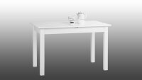 Esstisch COBURG Tisch Küchentisch in weiß...