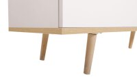 Sideboard GÖTEBORG weiß Sonoma Eiche Schrank 200 cm