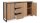 Sideboard DENTON Artisan Oak anthrazit 160x88 cm