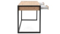 Schreibtisch DENTON Artisan Oak anthrazit 120x60 cm