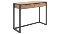 Konsole DENTON Artisan Oak anthrazit 2 Schubkasten 100x75 cm