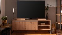 TV-Board DENTON 2 türig Artisan Oak anthrazit