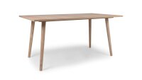 Esstisch BALI Sonoma Eiche Massivholz Tisch 160x90 cm